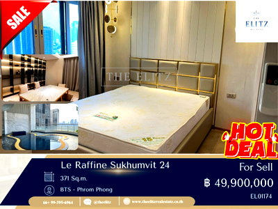 ขายคอนโด : ✨ ที่สุดของคฤหาสน์ลอยฟ้า พร้อมสระว่ายน้ำส่วนตัวทุกยูนิต Le Raffiné Sukhumvit 24 ห้อง Duplex ขนาดใหญ่ บนทำเลที่แพงที่สุดในพร้อมพงษ์ 🎉