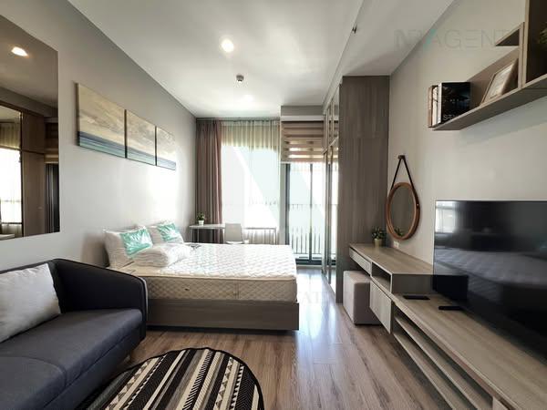 รูป 🚩 ให้เช่าคอนโด ไนท์บริดจ์ ไพร์ม อ่อนนุช อาคาร 1 ชั้น 27 สตูดิโอ ขนาด 23 ตรม ใกล้ Big C Extra อ่อนนุช - รูปที่ 4/8