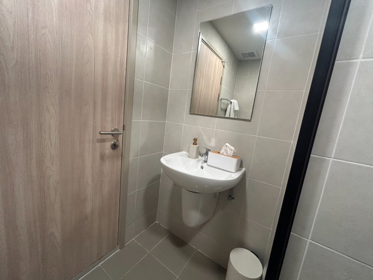 รูป 💎ให้เช่า📣✨ Dcondo Vivid คอนโดใหม่ตรงข้าม ม.กรุงเทพ   ห้องใหม่แกะกล่อง พร้อมอยู่ 1 พ.ค. 69 มีเครื่องซักผ้าอบได้✅ - รูปที่ 9/9