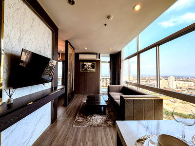 ขายคอนโด : 1 Bedroom Condo for Sale in Jomtien at The Twin Tower Pattaya