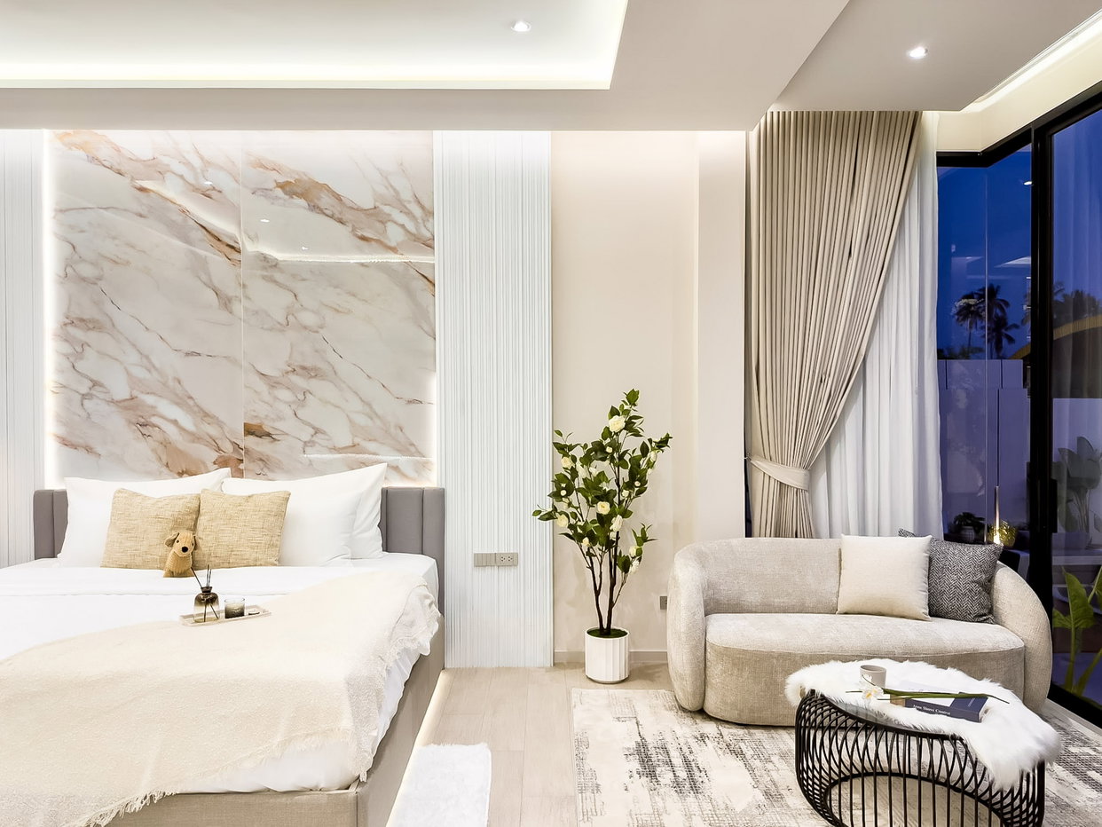 รูป Pool Villa for Sale East Pattaya Luxury 4 Bedroom High Ceiling - รูปที่ 9/16