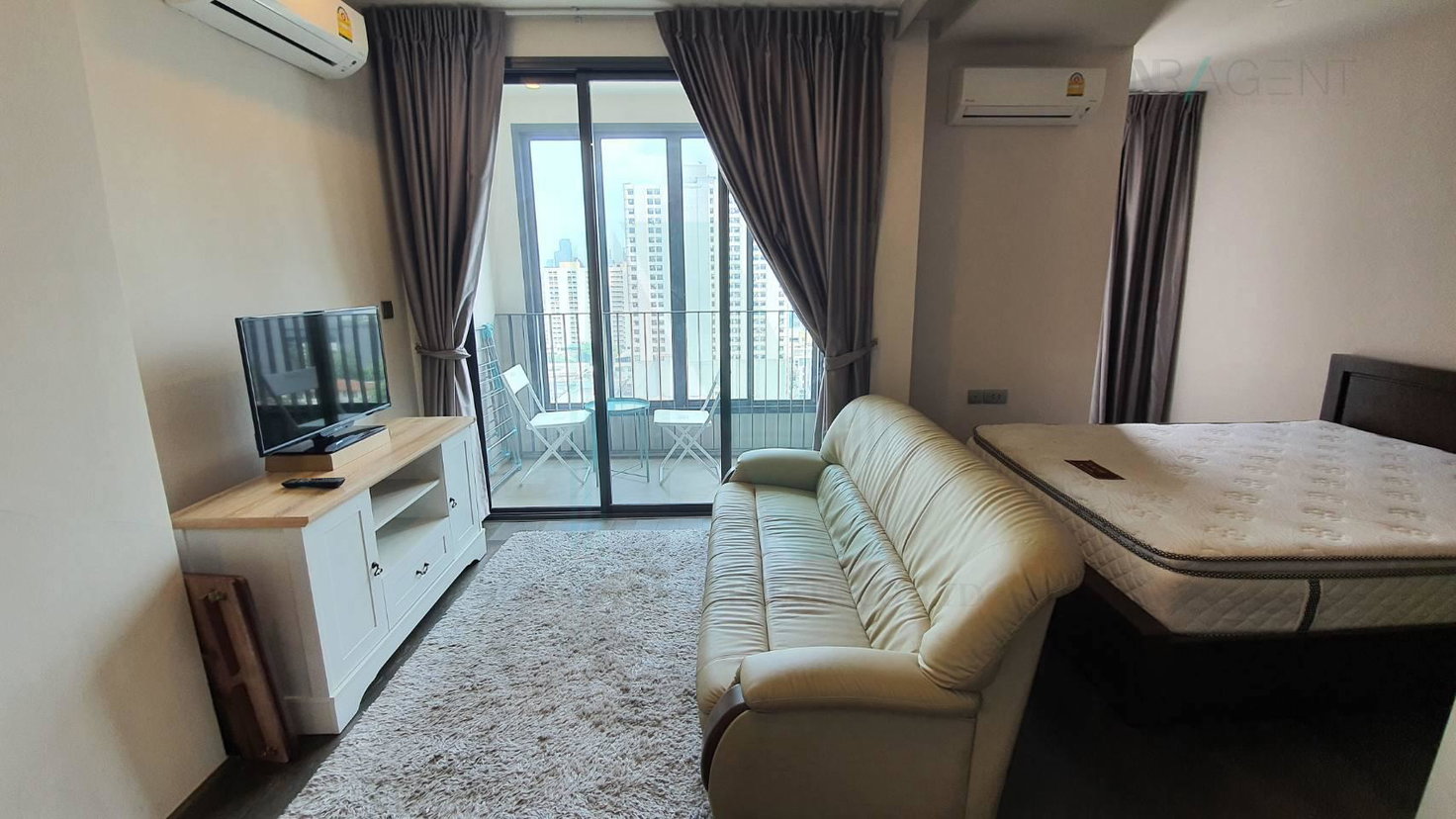 รูป 🔺 ให้เช่าคอนโด ไอดีโอ คิว สยาม - ราชเทวี อาคาร 1 ชั้น 15 1 ห้องนอน ขนาด 35.00 ตรม ใกล้ ท็อปส์ซุปเปอร์มาร์เก็ต - รูปที่ 2/8