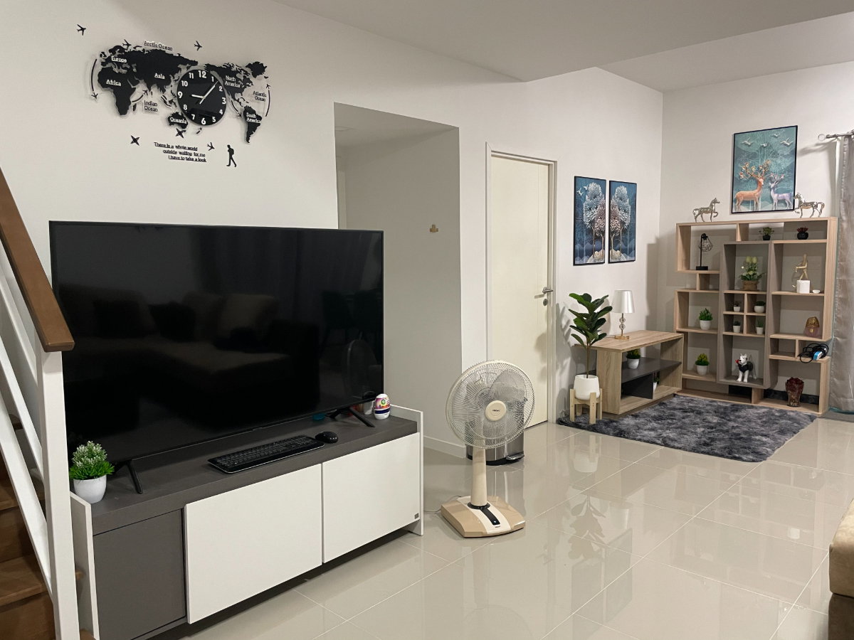 รูป ขายบ้านเดี่ยว หมู่พฤกษาหินกอง-สระบุรี ต่อเติมทั้งหลัง พร้อมเฟอร์นิเจอร์ อ.หนองแค จ.สระบุรี อยู่ใกล้นิคมอุตสาหกรรม WHA  (เจ้าของขายเอง) - รูปที่ 4/21