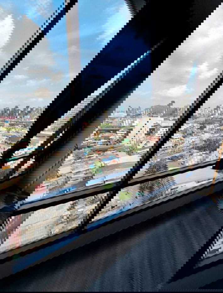 รูป 🌟ให้เช่าคอนโด ideo mobi รางน้ำ (ซอยคิงพาวเวอร์) ห้องมุมชั้น14 ขนาดห้อง 35ตรม.🌟 - รูปที่ 14/15