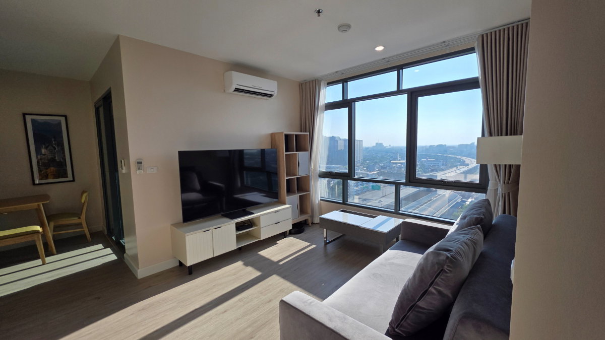 รูป Metro Sky ประชาชื่น – ห้องมุมระดับพรีเมียม ชั้นสูง | ห้องใหญ่สุดในโครงการ | 59.22 ตร.ม. - รูปที่ 1/20