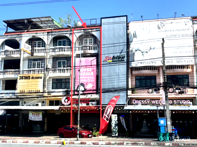 อาคารพาณิชย์ ม.มหิดล ศาลายา : อาคารพาณิชย์ 25.6 ตร.วา พุทธมณฑล นครปฐม 8M