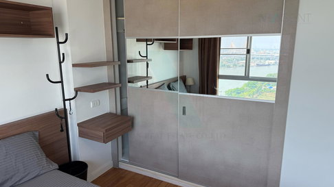 🔺 ให้เช่าคอนโด ลุมพินี พาร์ค ริเวอร์ไซด์-พระราม 3 อาคาร A ชั้น 35 1 ห้องนอน ขนาด 34.00 ตรม ใกล้ ห้างสรรพสินค้า เซ็นทรัล พระราม 3