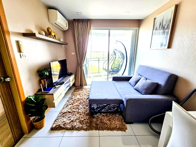 ขายคอนโด : Condo for Sale Whale Marina Na Jomtien 1 Bedroom High Floor