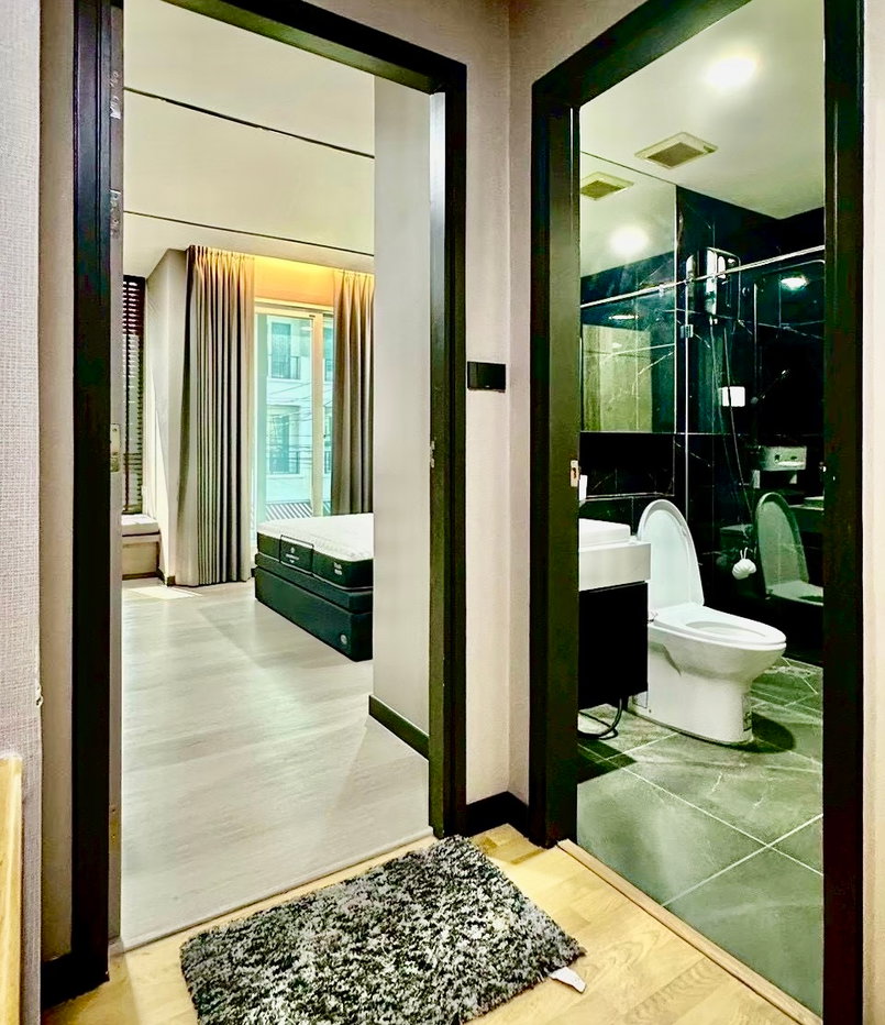 รูป ขายทาวน์โฮม 3 ชั้น บ้านกลางเมือง S-Sense พระราม 9 – ลาดพร้าว หลังมุม บ้านสวย รีโนเวทใหม่ทั้งหลัง ติดส่วนกลาง ใกล้โรงเรียนนานาชาติฝรั่งเศส - รูปที่ 28/45
