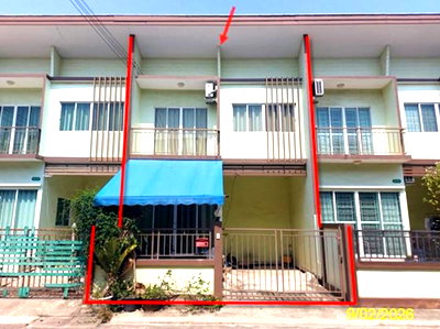 ทาวน์โฮม สมุทรปราการ : ทาวน์เฮ้าส์ 19.5 ตร.วา สยามนิเวศน์ 3 พระสมุทรเจดีย์ สมุทรปราการ 1.7M