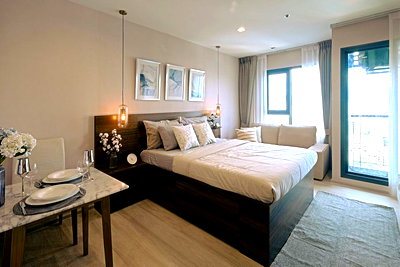 คอนโดให้เช่า : Life one wireless studio 28sqm 26 fl.  5.3m / Rent 22k/m