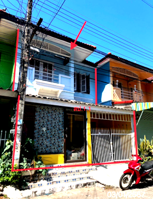 ทาวน์โฮม รร.ธัญรัตน์ : ทาวน์เฮ้าส์ 18 ตร.วา พรธิสาร 5 ธัญบุรี ปทุมธานี 1.3M