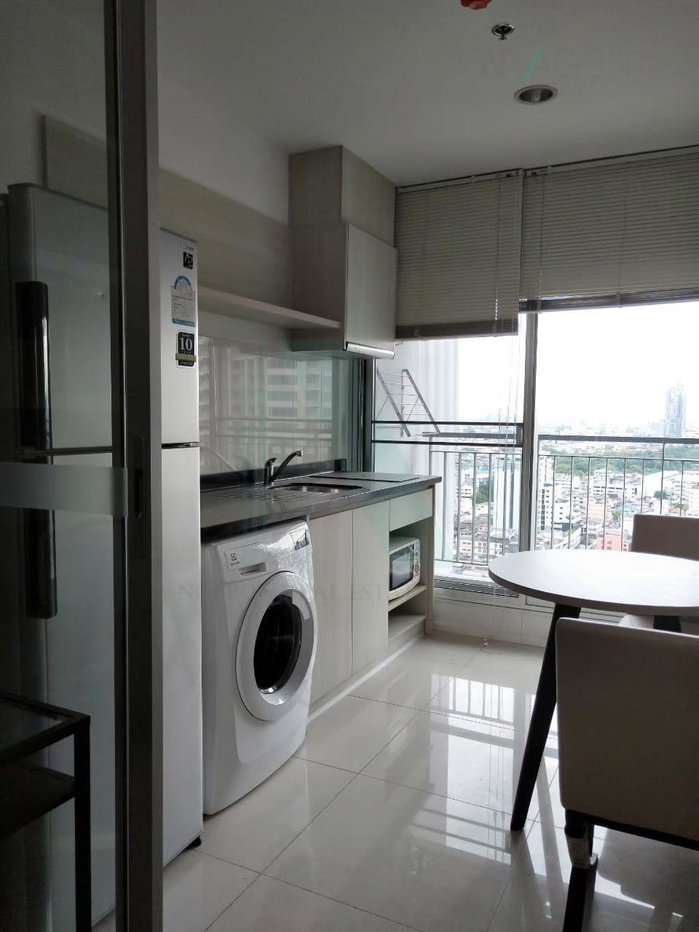 รูป ให้เช่าคอนโด ริทึ่ม สาทร - นราธิวาส อาคาร 1 ชั้น 24 1 ห้องนอน ขนาด 35.00 ตรม ใกล้ เดอะซิตี้ วีว่า - รูปที่ 6/8