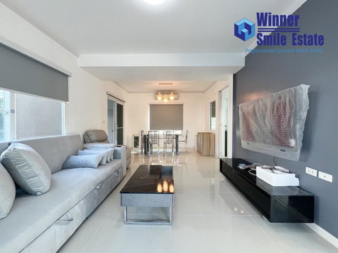 บ้านเช่าใกล้ ม.เอแบค พฤกษ์ลดา บางนา เฟอร์ฯ ครบ บ้านสวยฟังก์ชันครบ คุ้มๆ