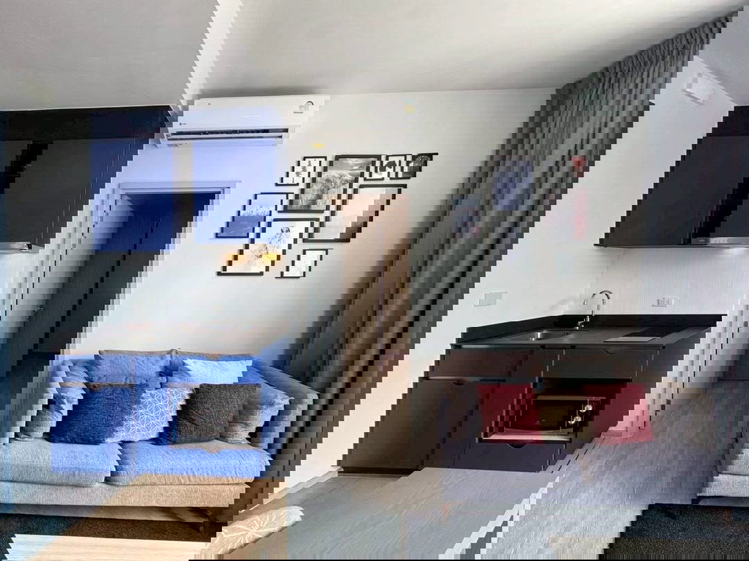 รูป ปล่อยเช่า XT Ekkamai 🏙️✨ ห้องสวยชั้น 7 ลมดีอยู่สบาย 🍃 ใกล้ BTS เอกมัย เดินทางสะดวก 🚆 เฟอร์+เครื่องใช้ไฟฟ้าครบ พร้อมอยู่ 🔐🛋️ - รูปที่ 6/18