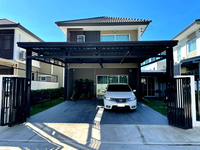 บ้านเดี่ยว นิคมหนองแค : ขายบ้านเดี่ยว หมู่พฤกษาหินกอง-สระบุรี ต่อเติมทั้งหลัง พร้อมเฟอร์นิเจอร์ อ.หนองแค จ.สระบุรี อยู่ใกล้นิคมอุตสาหกรรม WHA  (เจ้าของขายเอง)