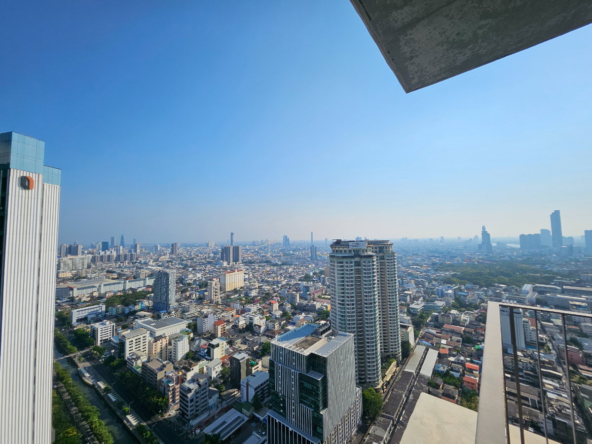 รูป ห้องมุม ผนัง 4 ด้านไม่ติดใคร ชั้น 39 วิวโค้งน้ำเจ้าพระยา ตกแต่งพรีเมี่ยม - รูปที่ 16/23