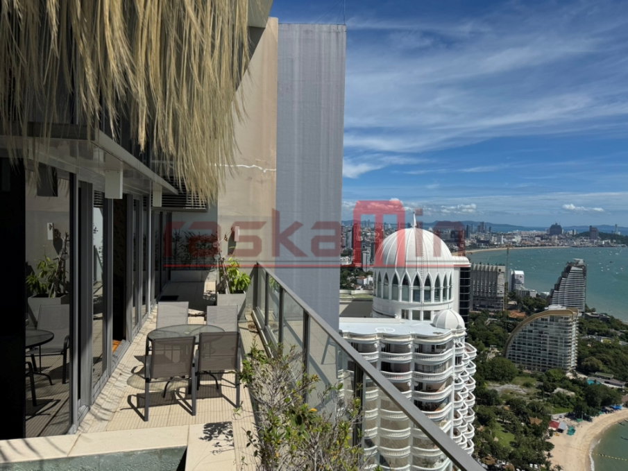รูป KT0377🏖️Penthouse-Duplex🌊วิวทะเล 4ห้องนอน 1ห้องแม่บ้าน 360ตรม พร้อมเฟอร์นิเจอร์🦀Northpoint Pattaya นอร์ท พอยท์ พัทยา - รูปที่ 4/16