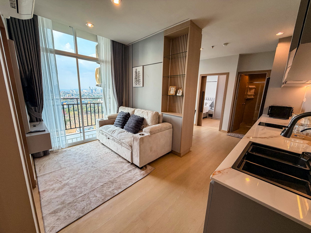 รูป 2 Bedroom Condo for Sale in Jomtien at The Twin Tower Pattaya - รูปที่ 2/15