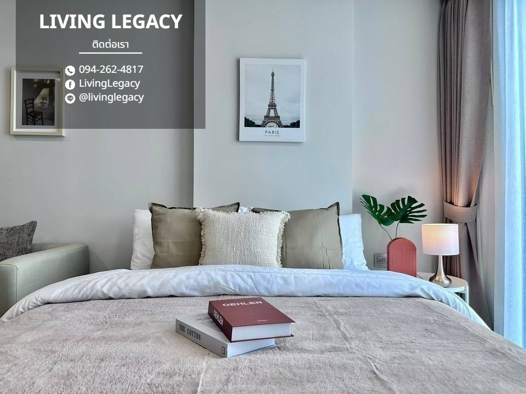 รูป T6HAM8 ให้เช่าคอนโด Atmoz Oasis Onnut 24.11 ตร.ม. ชั้น 8 ตึก E line id : @livinglegacy - รูปที่ 2/18