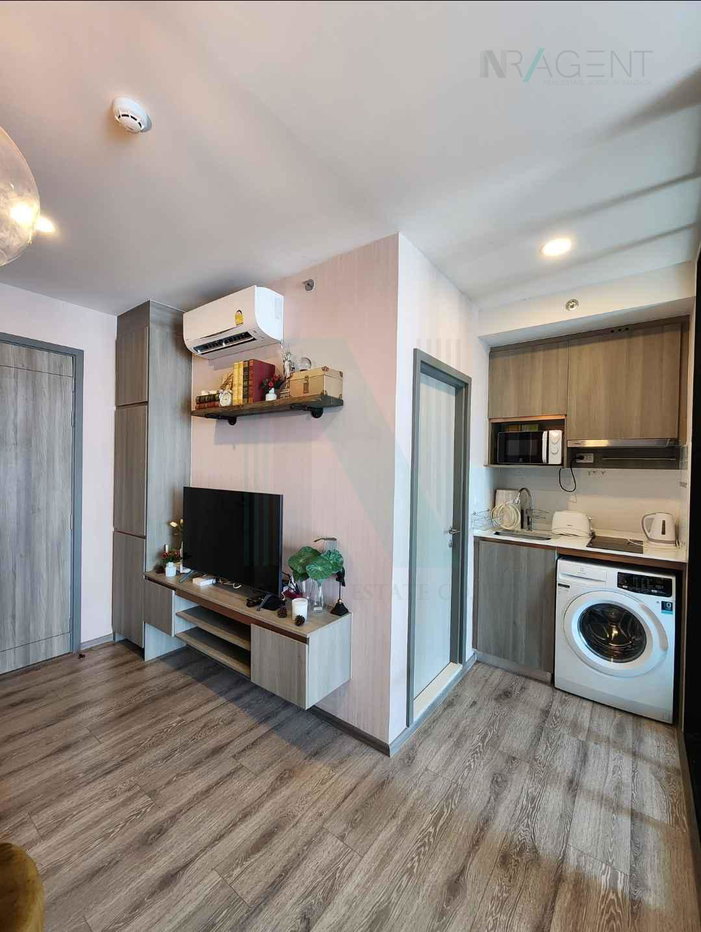 รูป 🚩 ขายคอนโด ไนท์บริดจ์ คอลลาจ สุขุมวิท 107 อาคาร 1 ชั้น 12 2 ห้องนอน ขนาด 35.00 ตรม ใกล้ อิมพีเรียลสำโรง - รูปที่ 3/8