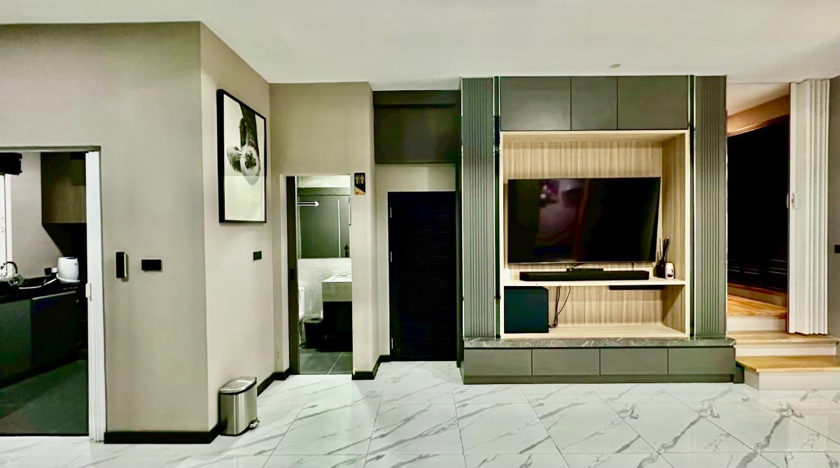 รูป ขายทาวน์โฮม 3 ชั้น บ้านกลางเมือง S-Sense พระราม 9 – ลาดพร้าว หลังมุม บ้านสวย รีโนเวทใหม่ทั้งหลัง ติดส่วนกลาง ใกล้โรงเรียนนานาชาติฝรั่งเศส - รูปที่ 23/45