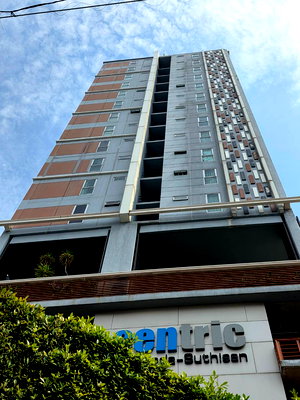 Condos for rent Tesco Lotus Superstore Lat Phrao (Lotus Ladprao) : [VR0264] 🔥 18,000 THB/m | Centric Ratchada - Sutthisan | 42 sqm Corner Unit | 90m to MRT 🔥