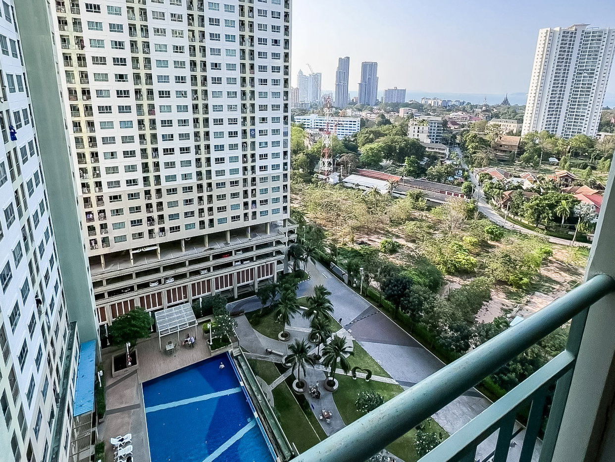 รูป Condo for Sale Lumpini Ville Naklua Wongamat Studio High Floor - รูปที่ 12/12