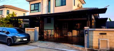 บ้านเดี่ยว กรุงเทพมหานคร : เจ้าของขายเอง บ้านเดี่ยว 4 ห้องนอน คาซ่าวิลล์วงแหวน-จตุโชติ พร้อมโซล่าเซลล์