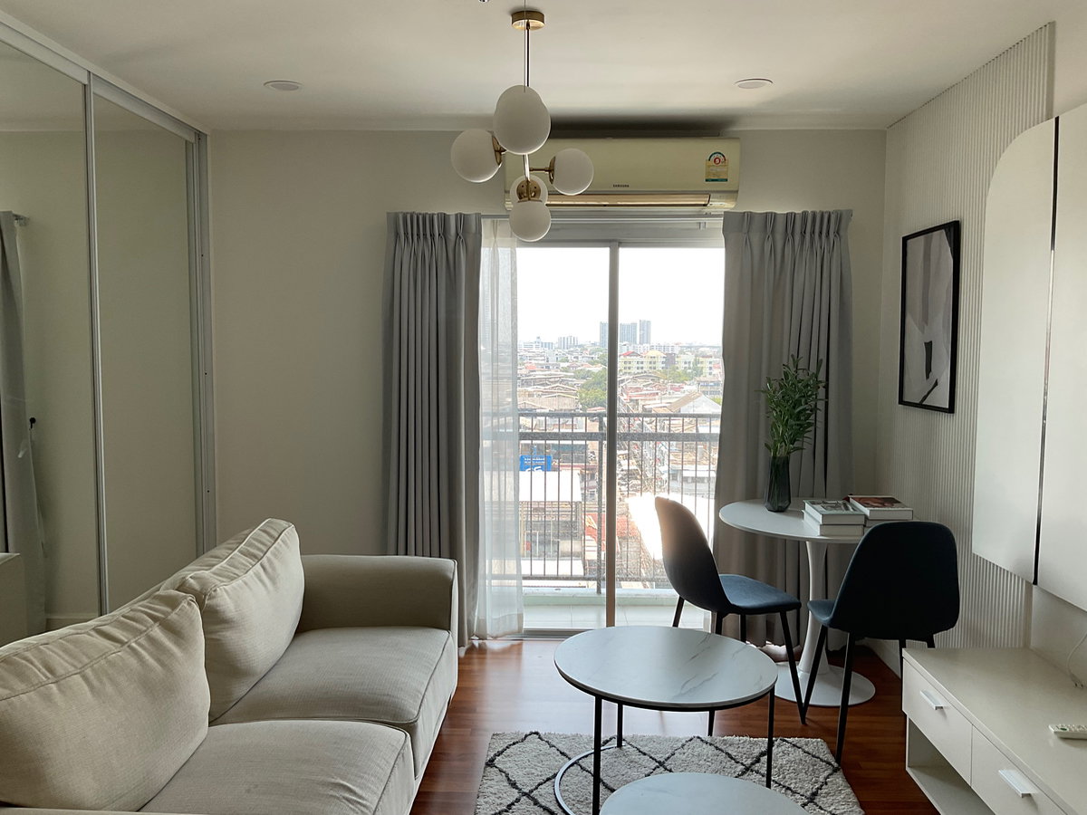 รูป 💎🌾ธนา อาร์เคเดีย🌾💎ห้องมุม วิวรถไฟฟ้า ใกล้ mrt บางยี่ขัน - รูปที่ 8/31