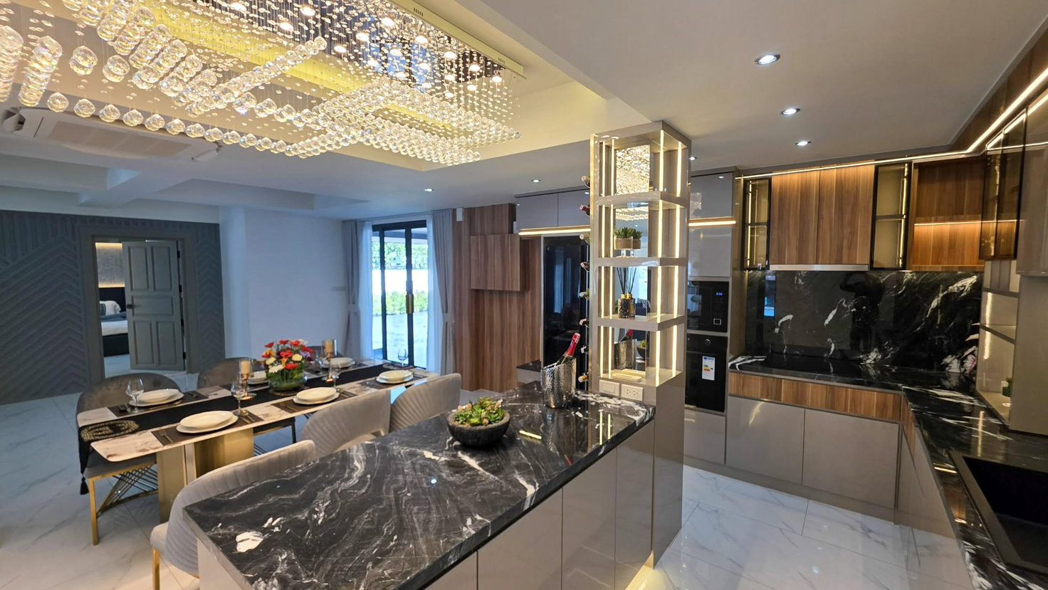 รูป 4 Bedroom Pool Villa for Sale in Na Jomtien Pattaya - รูปที่ 5/14