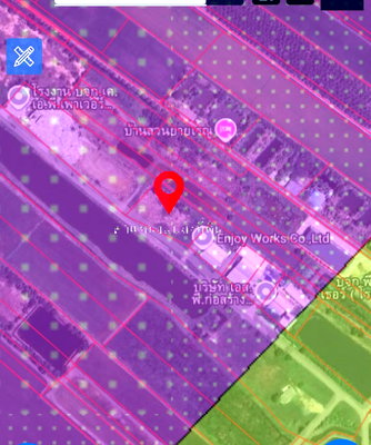 ที่ดิน นิคมอุตสาหกรรมเอเซียสุวรรณภูมิ : ขายที่ดินหายาก ผังม่วง เนื้อที่ 2ไร่ 2 งาน 87 ตารางวา   คลองเปรง  เมืองฉะเซิงเทรา  เหมาะทำอุตสาหกรรม โกดัง  โรงงาน