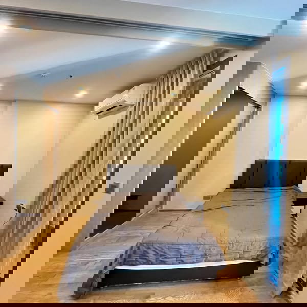 รูป ให้เช่า คิว ชิดลม เพชรบุรี 1 ห้องนอน 35 ตรม สภาพดี พร้อมเข้าอยู่ รีโนเวทใหม่พร้อมเครื่องใช้ไฟฟ้า - รูปที่ 3/14