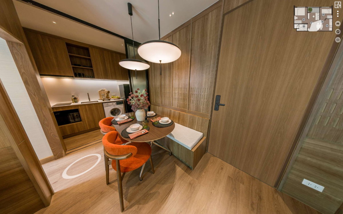 รูป [เจ้าของขายเอง] ขายดาวน์🌟Nue Epic Asok-Rama 9 ห้อง 1 Bed Plus ชั้น 25 ตึก D (Pet Friendly Building)  - รูปที่ 2/14