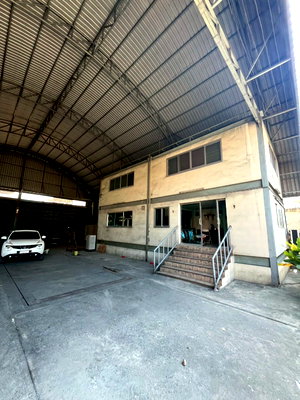 เช่าโรงงาน วิทยาลัยพณิชยการบางนา : ให้เช่า โกดัง โรงงาน ปู่เจ้า สมุทรปราการ ติดถนนใหญ่ ใกล้สะพานภูมิพล ขอใบรง.ได้ พื้นที่สีม่วง