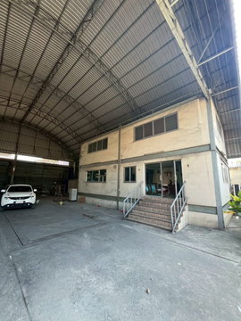 ให้เช่า โกดัง โรงงาน ปู่เจ้า สมุทรปราการ ติดถนนใหญ่ ใกล้สะพานภูมิพล ขอใบรง.ได้ พื้นที่สีม่วง