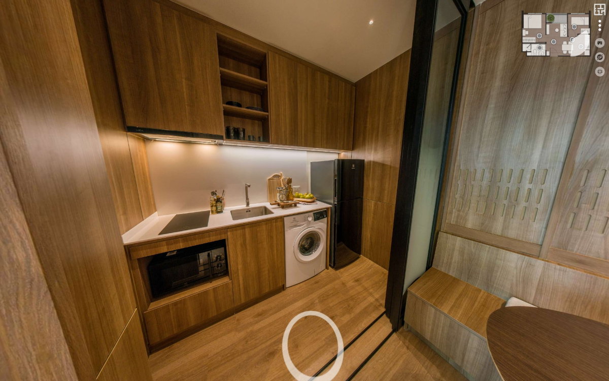 รูป [เจ้าของขายเอง] ขายดาวน์🌟Nue Epic Asok-Rama 9 ห้อง 1 Bed Plus ชั้น 25 ตึก D (Pet Friendly Building)  - รูปที่ 7/14