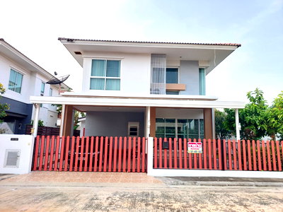 บ้านเดี่ยว กรุงเทพมหานคร : ขาย บ้านเดี่ยว 2 ชั้น หลังริม Alisha Suksawat-Pracha Uthit (หมู่บ้านอลิชา สุขสวัสดิ์-ประชาอุทิศ) ต่อเติมครบ พร้อมหิ้วกระเป๋าเข้าอยู่!