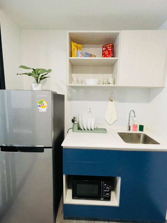 รูป 🤫 เงียบมาก ห้องมุม โซน Private - Corner Unit Kave Wonderland ห้องใหม่แกะกล่อง ตกแต่งและเฟอร์พร้อม - รูปที่ 6/8