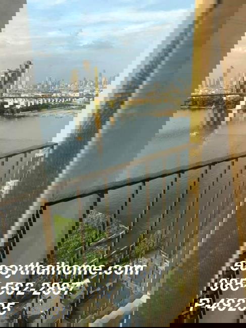 รูป [วิวแม่น้ำชั้นสูง! ให้เช่า P-49235 แชปเตอร์วัน โมเดิร์น ดัช ราษฎร์บูรณะ 33 ห้อง 1 นอนกั้นกระจก | line @easythaihome 085-592-2897 | 8,500 - รูปที่ 2/10