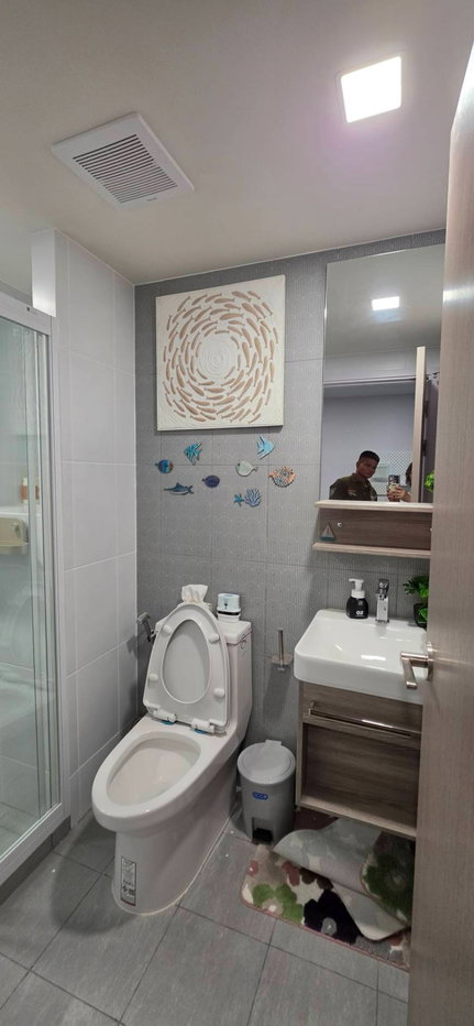 รูป ปล่อยเช่า Kave Luminous 🏙️✨ ใกล้ มจท.บางมด 600 ม. มี Shuttle รับส่ง 🚐 ห้องวิวสวนร่มรื่น แดดเช้าเย็นสบาย 🌿 - รูปที่ 12/14