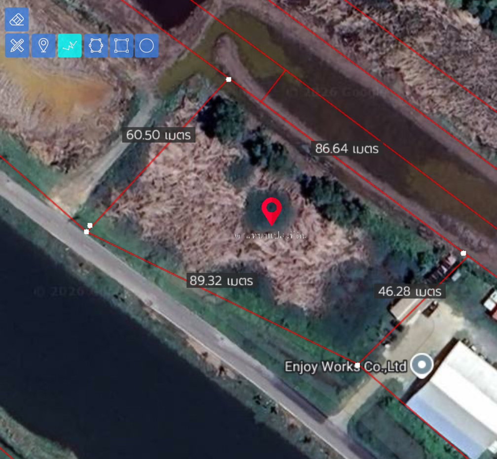รูป ขายที่ดินหายาก ผังม่วง เนื้อที่ 2ไร่ 2 งาน 87 ตารางวา   คลองเปรง  เมืองฉะเซิงเทรา  เหมาะทำอุตสาหกรรม โกดัง  โรงงาน - รูปที่ 2/16