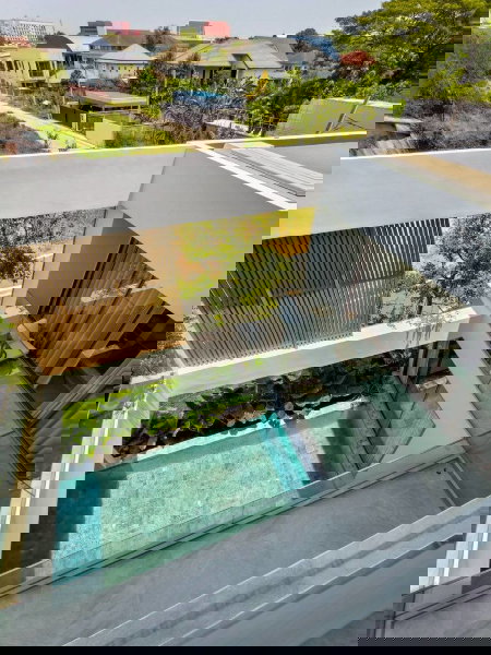 รูป 🌊บ้านเดี่ยว Ultra Luxury 3 ชั้น  📍พื้นที่ 870 ตร.ม. พร้อมลิฟต์ + สระ + Courtyard กลางบ้าน - รูปที่ 6/12