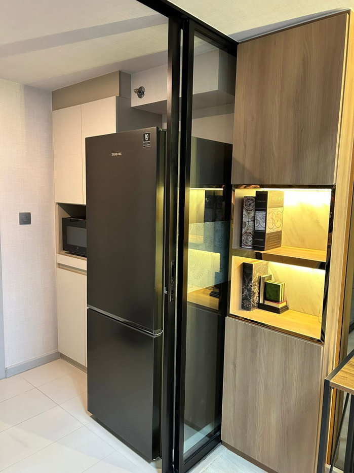 รูป ปล่อยเช่า Knightsbridge Prime Sathorn 🏙️✨ ชั้น 27 วิวตึกเอ็มไพร์ 🌆 ห้องแต่งครบเฟอร์บิวอิน+เครื่องใช้ไฟฟ้า 🛋️ ใจกลางสาทร เดินทางสะดวก 🔐 - รูปที่ 3/8