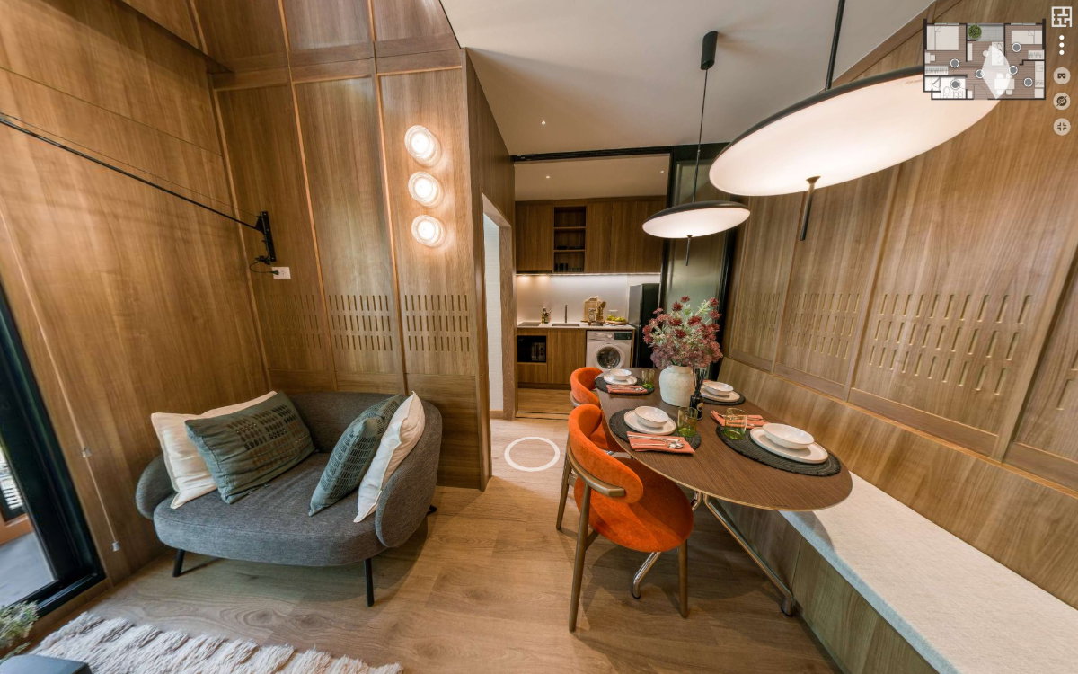 รูป [เจ้าของขายเอง] ขายดาวน์🌟Nue Epic Asok-Rama 9 ห้อง 1 Bed Plus ชั้น 25 ตึก D (Pet Friendly Building)  - รูปที่ 4/14