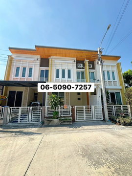 Renovated townhouse for sale, lowest price in the project at Golden Town Chaloem Phrakiat Rama 9. Great location with easy access