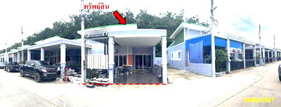 ทาวน์โฮม ปลวกแดง : ทาวน์เฮ้าส์ 22.2 ตร.วา ทรัพย์มณี 999 ปลวกแดง ระยอง 1.4M