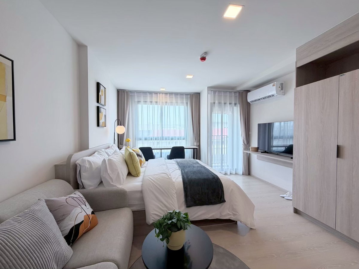 รูป ​Dcondo Vivid | ผสานดีไซน์และการใช้ชีวิตที่ลงตัว ตรงข้าม ม.กรุงเทพ เริ่ม 1.89 ลบ. LINE: @wsrcondo - รูปที่ 3/11