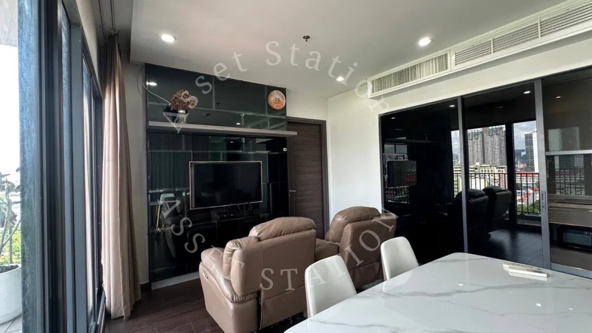 รูป 🏙for rent🏢 C Ekkamai คอนโดหรูห้องใหญ่พร้อมเข้าอยู่ ใกล้ BTS เอกมัย🚅 - รูปที่ 8/12