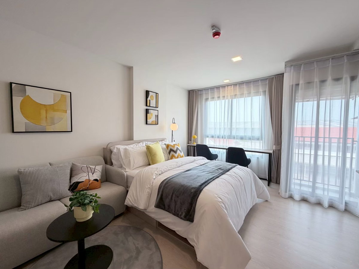 รูป ดีลลับ dcondo Vivid คอนโดพร้อมอยู่แต่งครบ ✨25 ตร.ม. เริ่มเพียง 2.12 ลบ* โทร 061-6161426 - รูปที่ 1/7